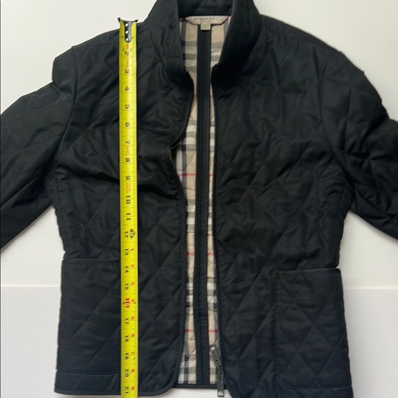 Burberry Black Quilted Jacket - Size XS - Picture 3 of 6